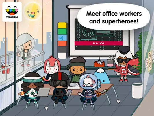 Toca Life Office android App screenshot 2