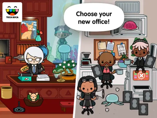 Toca Life Office android App screenshot 5